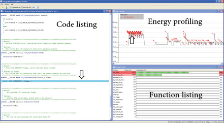 energyAware Profiler Figure 7: energyAware Profiler.